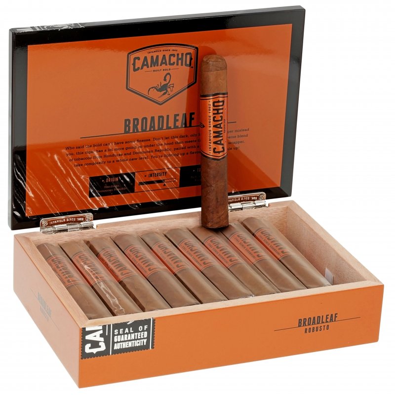 Trabucuri Camacho Broadleaf Robusto 20 reduceri