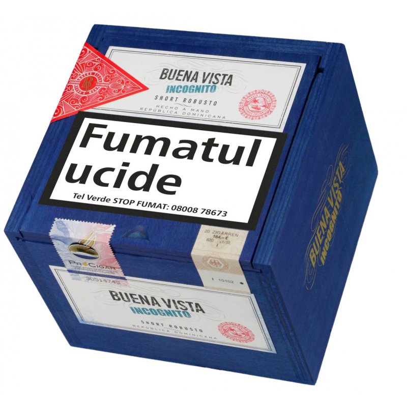 Trabucuri Buena Vista Incognito Short Robusto (20) reduceri