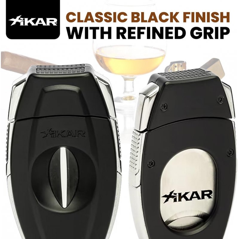 Cutit trabucuri Xikar Flip Dual Black la cel mai bun pret