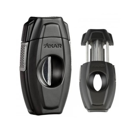 Cutit trabucuri Xikar Flip Dual Black