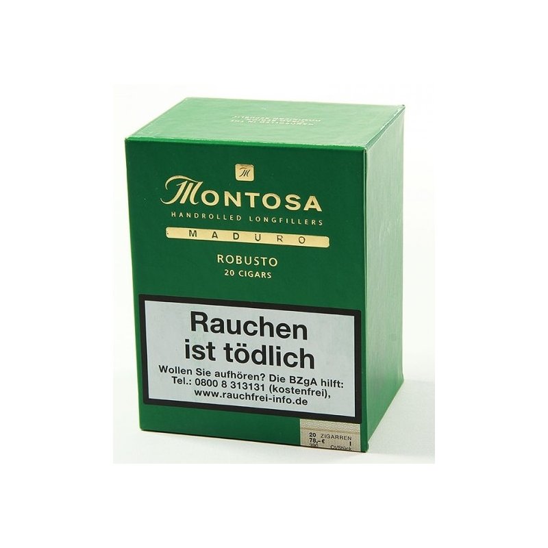Trabucuri Montosa Maduro Robusto 20 cel mai bun pret