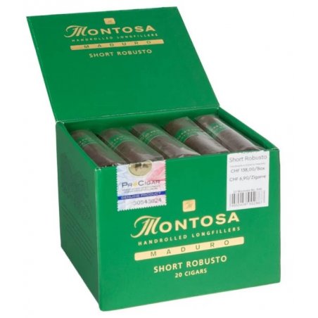 Trabucuri Montosa Maduro Short Robusto (20) pret trabucuri