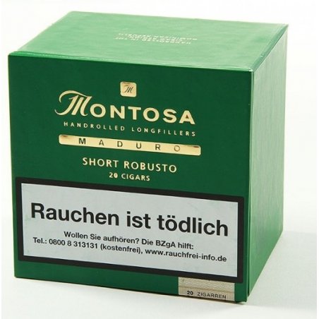 Trabucuri Montosa Maduro Short Robusto (20) pret trabucuri