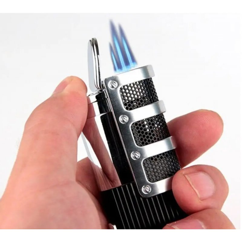 Bricheta El Primero Silver Triple Jet Flame ZB-938