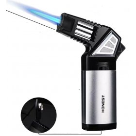 Bricheta Honest BCZ489-1SLV Maxi Torch Gun Silver