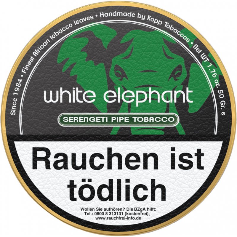 Tutun de pipa White Elephant Serengeti Fructe de cactus (50 g)