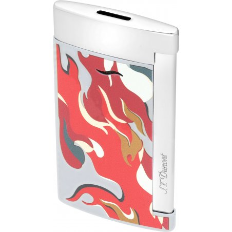 Bricheta S.T. Dupont Slim 7 Camo Red Chrome (027751)