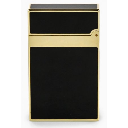 Bricheta S.T. Dupont Ligne 2 Black Lacquer and Gold 016884