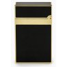 Bricheta S.T. Dupont Ligne 2 Black Lacquer and Gold 016884