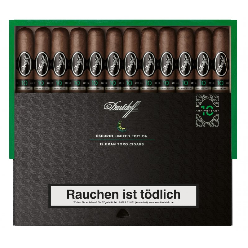Trabucuri Davidoff Escurio 10th Anniversary Limited Edition 10