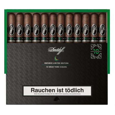Trabucuri Davidoff Escurio 10th Anniversary Limited Edition 10