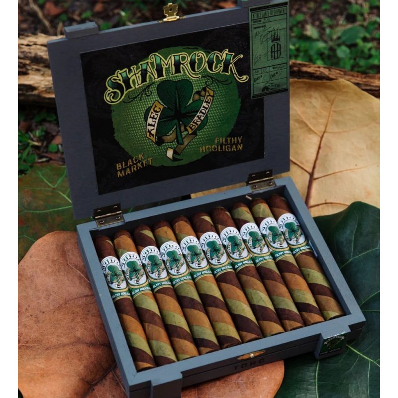 Trabucuri Alec Bradley Black Market Filthy Hooligan Shamrock 10