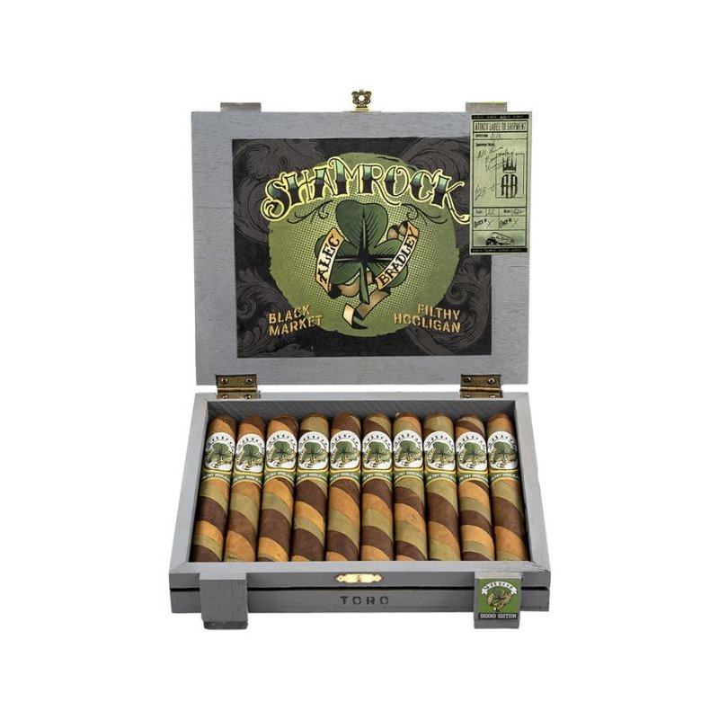 Trabucuri Alec Bradley Black Market Filthy Hooligan Shamrock 10