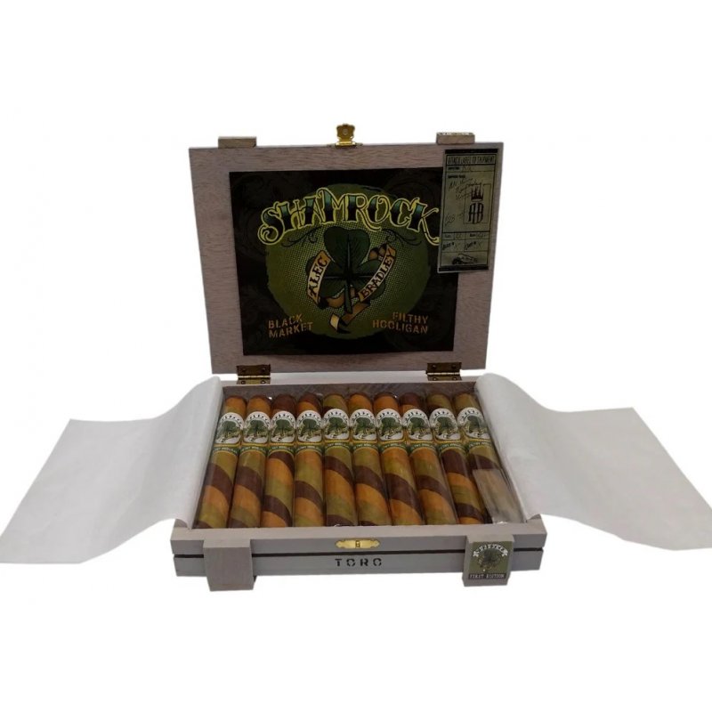 Trabucuri Alec Bradley Black Market Filthy Hooligan Shamrock 10