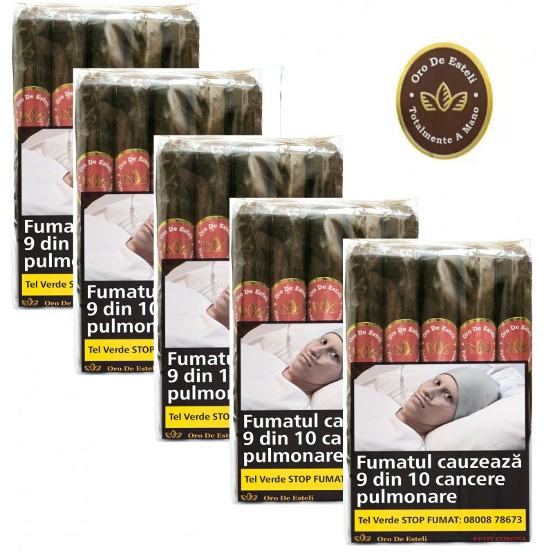 Trabucuri Oro De Esteli Habano Petit Corona (50)