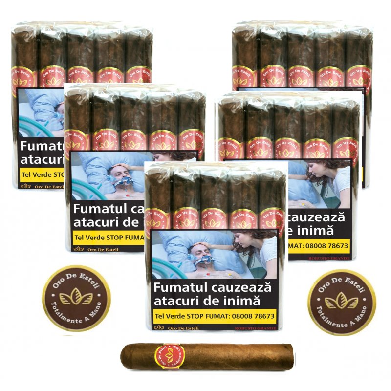 Trabucuri Oro De Esteli Habano Robusto Grande (50)