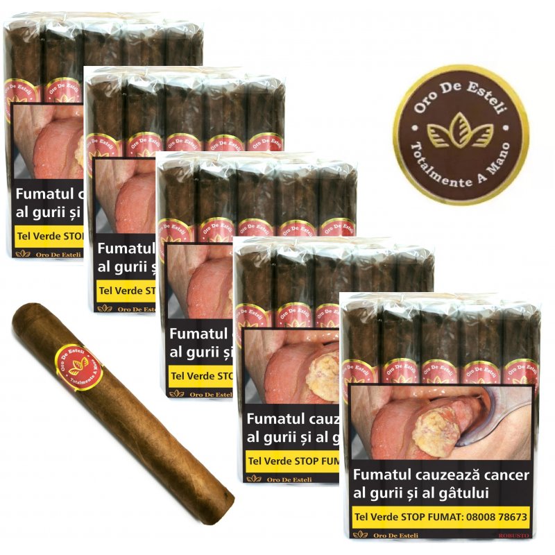 Trabucuri Oro De Esteli Habano Robusto (50)