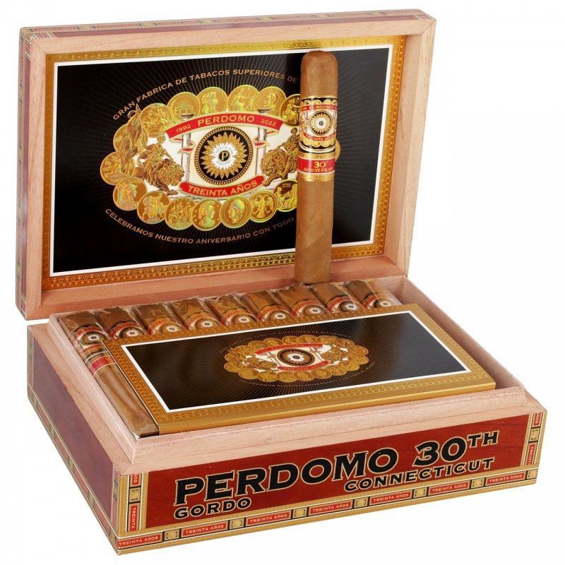 Trabucuri Perdomo 30th Anniversary Connecticut Gordo 30