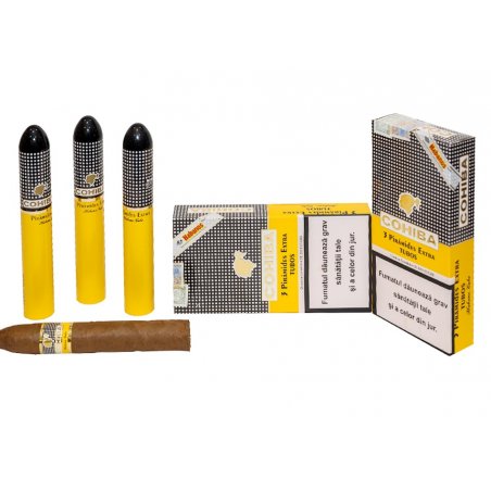 Trabucuri Cohiba Piramides Extra Tubos 3 reduceri