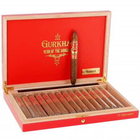Trabucuri Gurkha Year of the Dragon Figurado 15