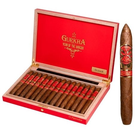 Trabucuri Gurkha Year of the Dragon Figurado 15