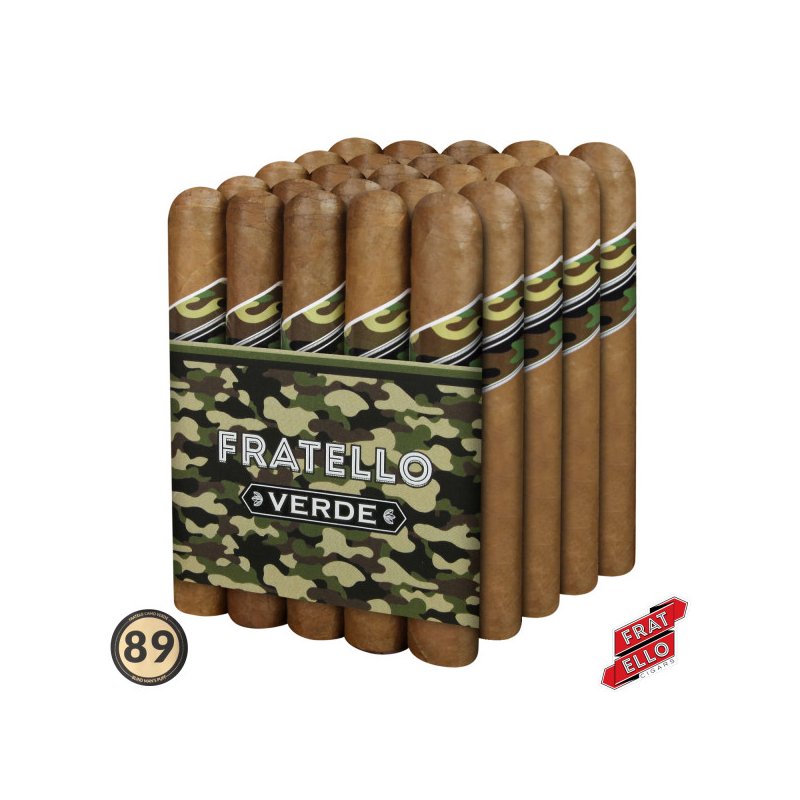 Trabucuri Fratello Camo Verde Connecticut Toro 25