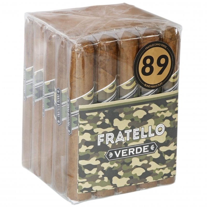 Trabucuri Fratello Camo Verde Connecticut Robusto 25