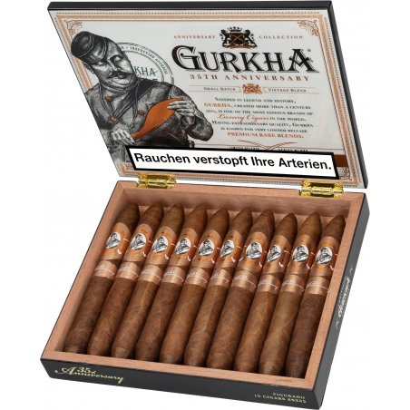 Trabucuri Gurkha 35th Anniversary Figurado 10