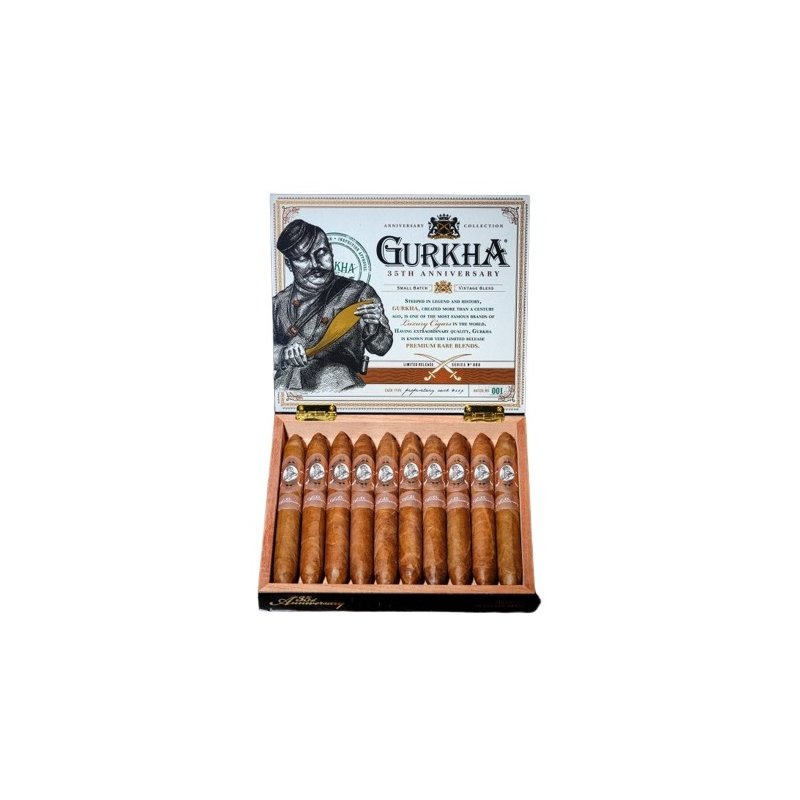 Trabucuri Gurkha 35th Anniversary Figurado 10