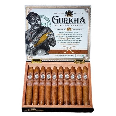 Trabucuri Gurkha 35th Anniversary Figurado 10