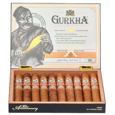 Trabucuri Gurkha 35th Anniversary Toro 20