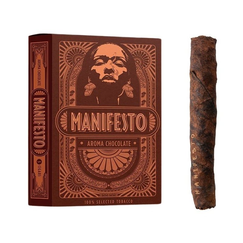 Tigari de foi Manifesto Brunette (5) Ciocolata