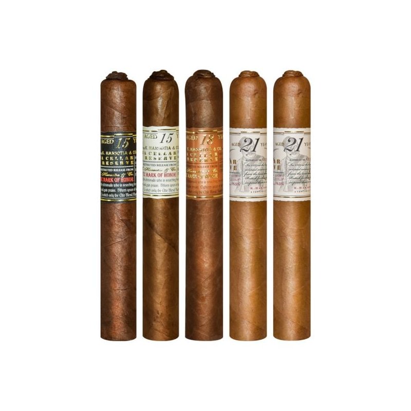 Trabucuri Gurkha Gift Ashtray 5 Cellar Reserve Stick Sampler