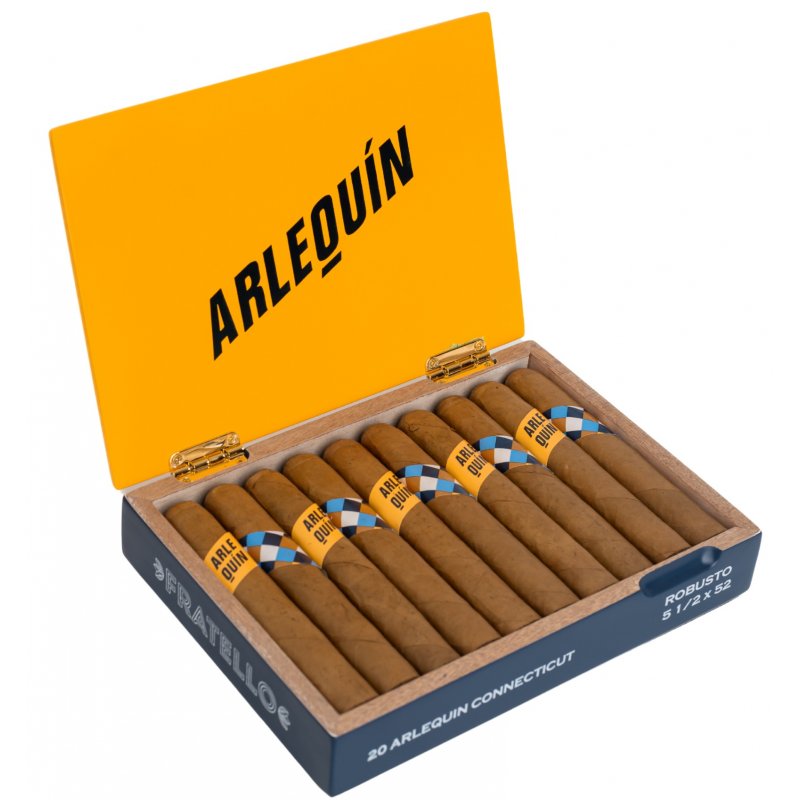 Trabucuri Fratello Arlequín Connecticut Robusto 20