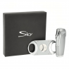 Set Sky Bricheta si Cutit trabucuri Grey HS238358
