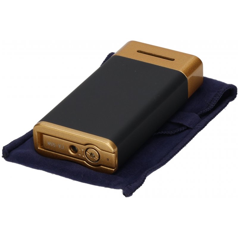 Bricheta Caseti Wide Flat Flame Black Matte Golden 281296