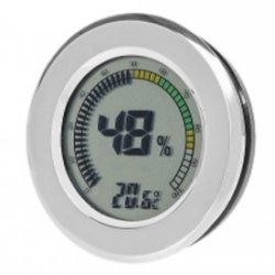 Higrometru trabucuri Digital Angelo Round 921400