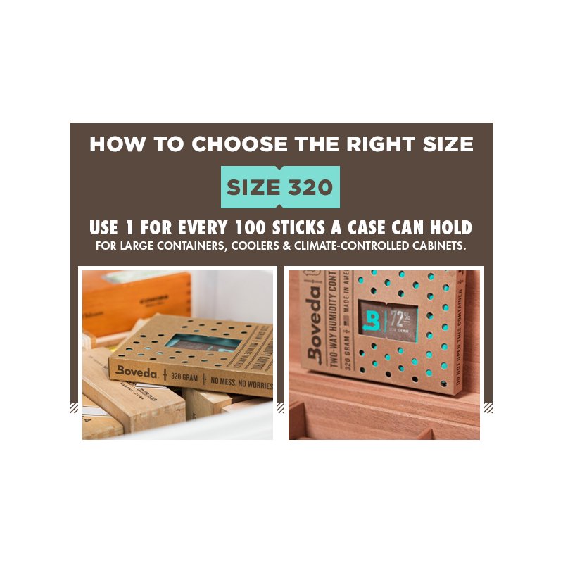Set 6 Plicuri umidificare Boveda (75%) 320g reduceri