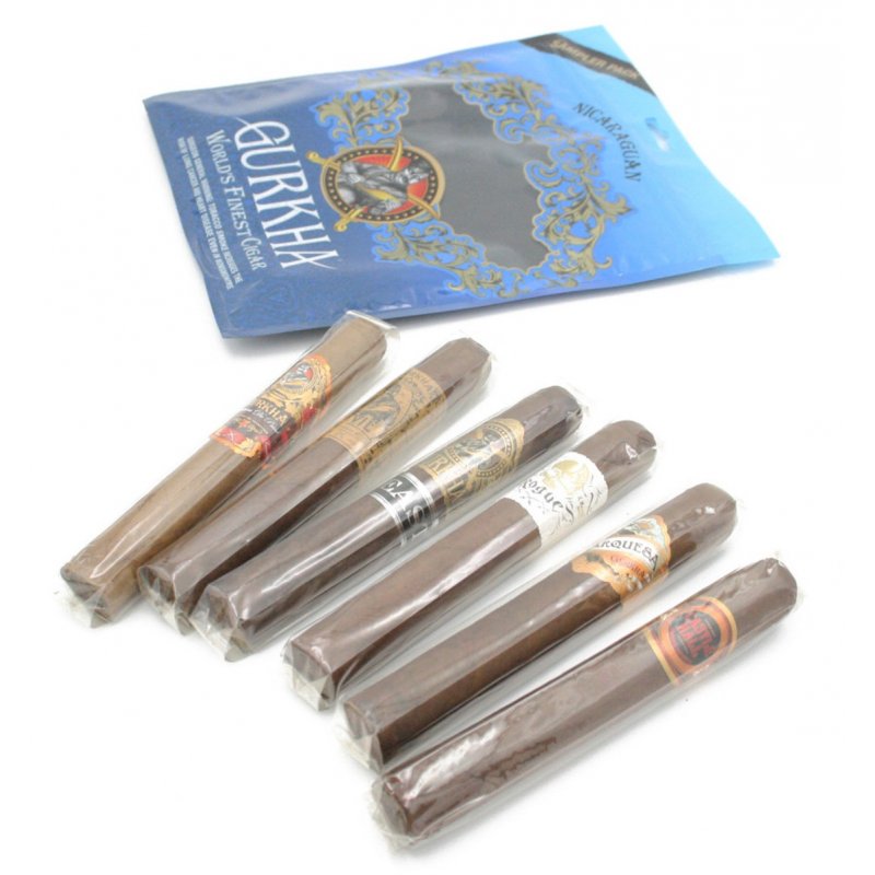 Trabucuri Gurkha Sampler Blue Nicaragua Toro 6