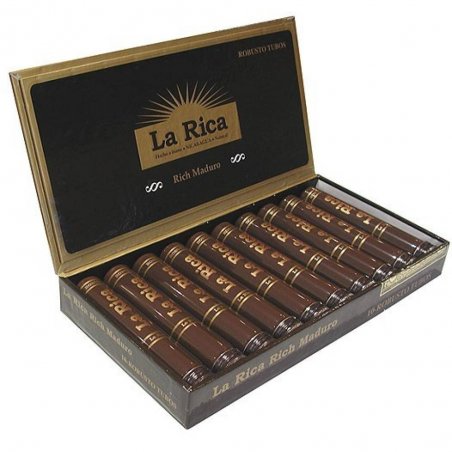 Trabucuri La Rica Robusto Maduro Magnum Tubos 10