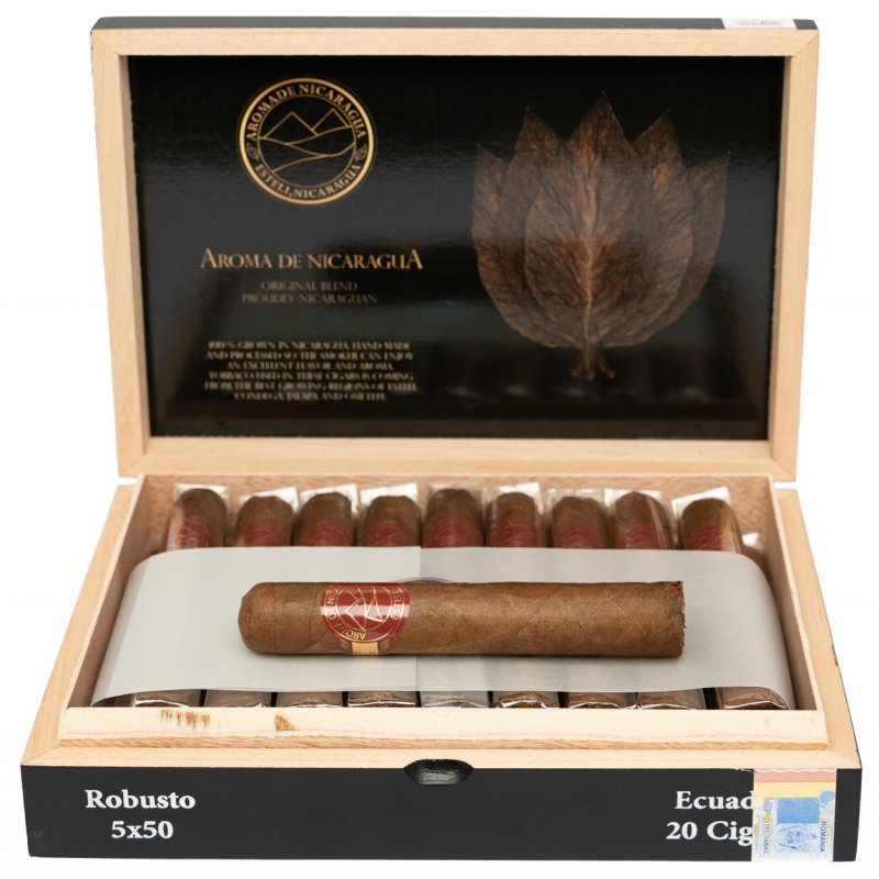 Trabucuri Aroma de Nicaragua Original Blend Ecuador Robusto 20