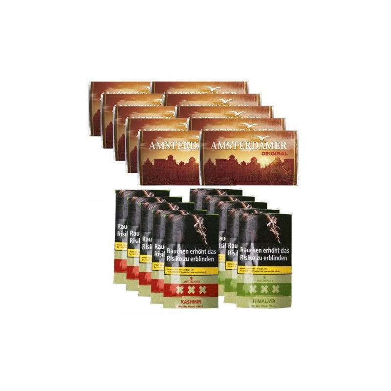 Tutun de rulat Amsterdamer Mix Pack 20 cel mai bun pret