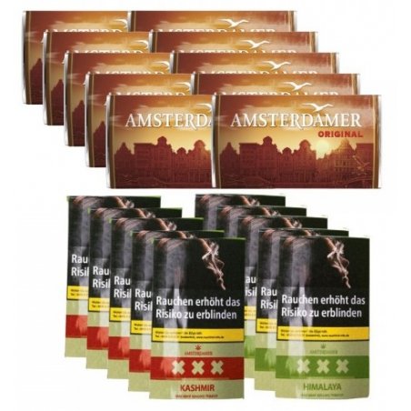 Tutun de rulat Amsterdamer Mix Pack 20 cel mai bun pret