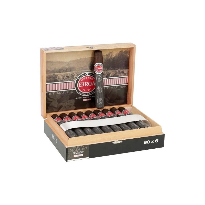 Trabucuri Eiroa CBT Maduro Toro Gordo 60x6 Honduras (20)