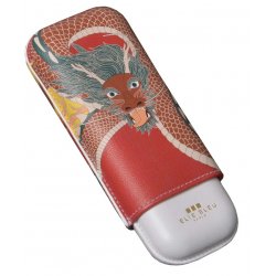 Etui 2 trabucuri Elie Blue Red Dragon