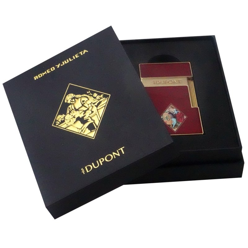 Bricheta S.T. Dupont Biggy Romeo y Julieta Burgundy
