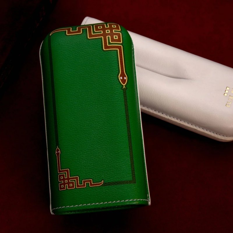 Etui 2 trabucuri Elie Bleu Snake