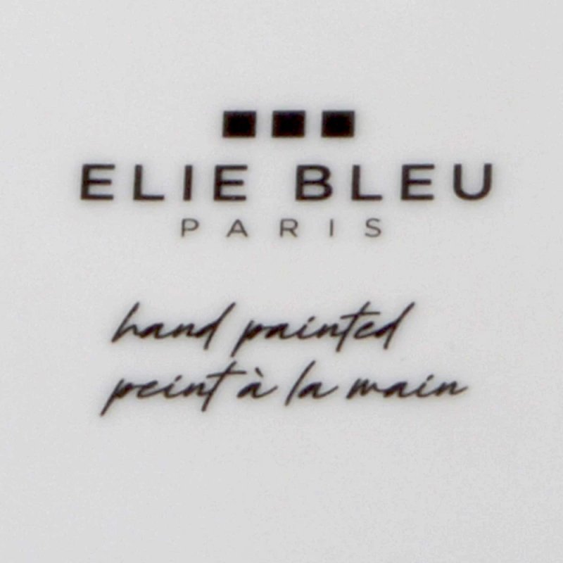 Scrumieră Elie Bleu Snake portelan Limoges pictat manual