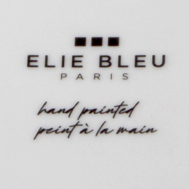 Scrumieră Elie Bleu Snake portelan Limoges pictat manual