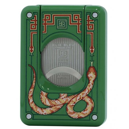Set Elie Bleu Snake brichetă cutter si etui pentru trabucuri